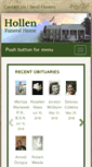 Mobile Screenshot of hollenfuneralhome.com